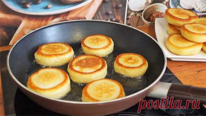 ОЛАДЬИ КАК ПОНЧИКИ! Самые Вкусные и ПЫШНЫЕ. Завтрак ЗА 15 Минут!