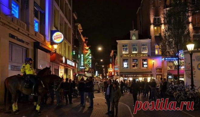 Ночной Амстердам превратился в джунгли, где выживает сильнейший | Новости в России и мире