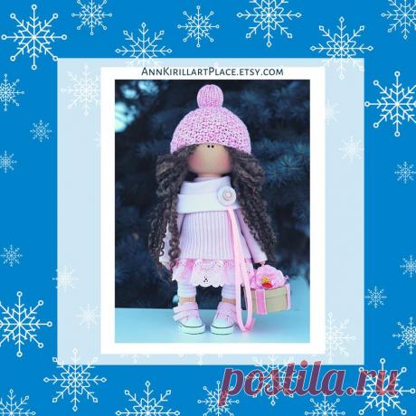 Interior Fabric Doll Tilda Art Doll Soft Cloth Doll | Etsy