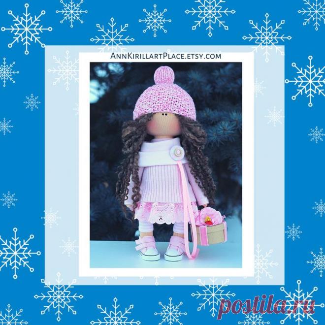 Interior Fabric Doll Tilda Art Doll Soft Cloth Doll | Etsy