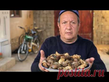 Секреты сочной и нежной баранины от узбекских поваров!Чупонча.Жаренная баранина в казане.Узбекистан.