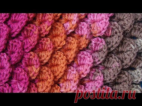 Чешуйки. Вязание крючком / Увлечения и хобби