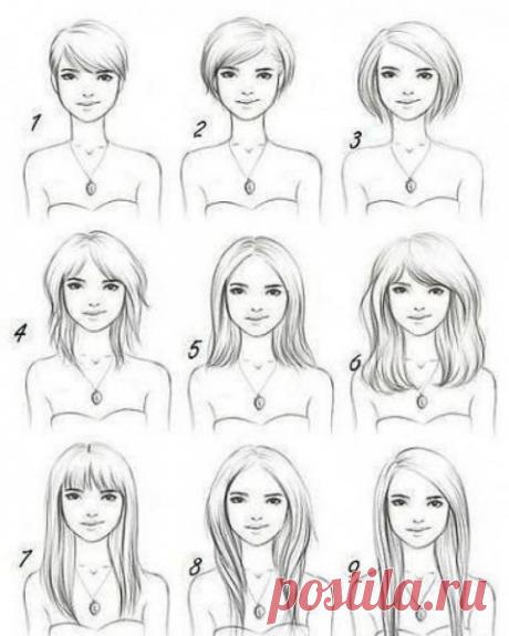 Как прическа меняет лицо