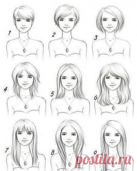 Как прическа меняет лицо