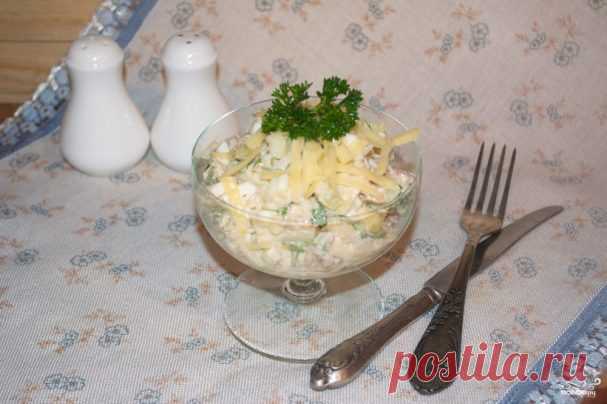 Салат с тунцом, рисом и сыром - пошаговый рецепт с фото на Повар.ру