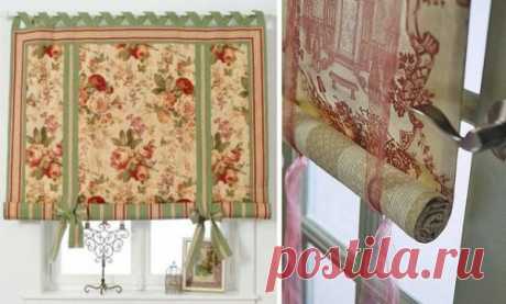 Как сшить вьетнамские шторы своими руками