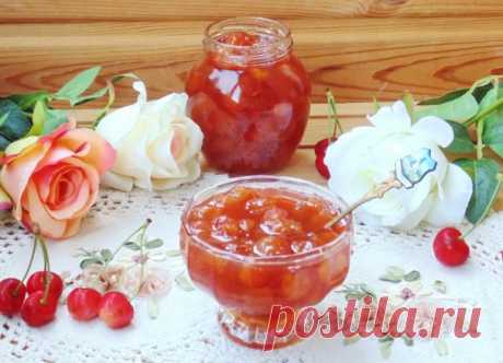 Варенье из розовой черешни с ванилью - пошаговый рецепт с фото на Повар.ру