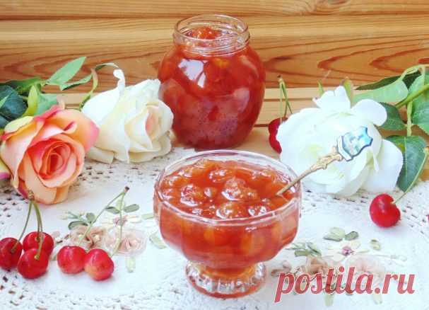 Варенье из розовой черешни с ванилью - пошаговый рецепт с фото на Повар.ру
