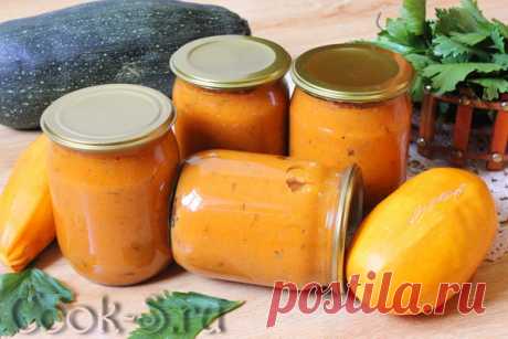 Икра кабачковая на зиму Самая вкусная с томатной пастой – рецепт с фото