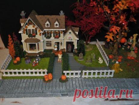 Диорамные интерьерные композиции на Хэллоуин - Planetalsad