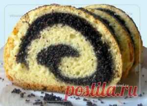 Рулет с маком | Рецепты вкусно