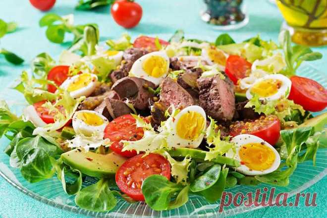 Салат с куриной печенью - 10 вкусных рецептов пошагово (с фото)