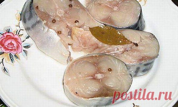 Рецепт скумбрии пряного посола