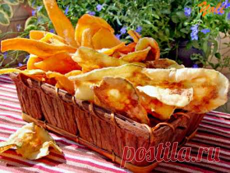Вкусно с Йоли: Зеленчуков чипс със сос скордаля