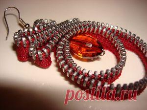 Застежка молния. Идеи для творчества | 1001 поделка