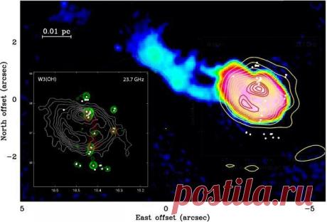 В космосе нашли гигантское облако спирта / Новости / Моя Планета