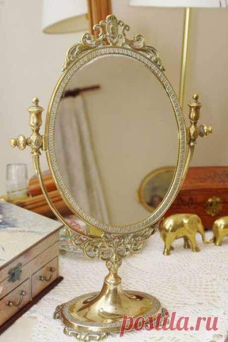 Зеркало дамское. копия поделок эпохи Ар-нуво