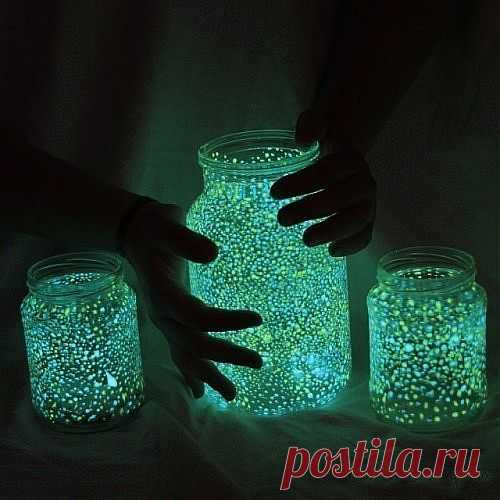 светящиеся банки