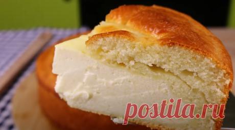 Нежнейший пирог с творогом "Облако": вкуснейшая выпечка с минимальными усилиями и затратами | Сладкая жизнь | Пульс Mail.ru