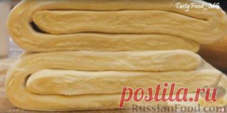 Рецепт: Быстрое слоёное тесто за 15 минут на RussianFood.com