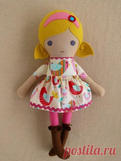 Простая примитивная кукла (Rag Doll). Выкройка. / Интересный космос