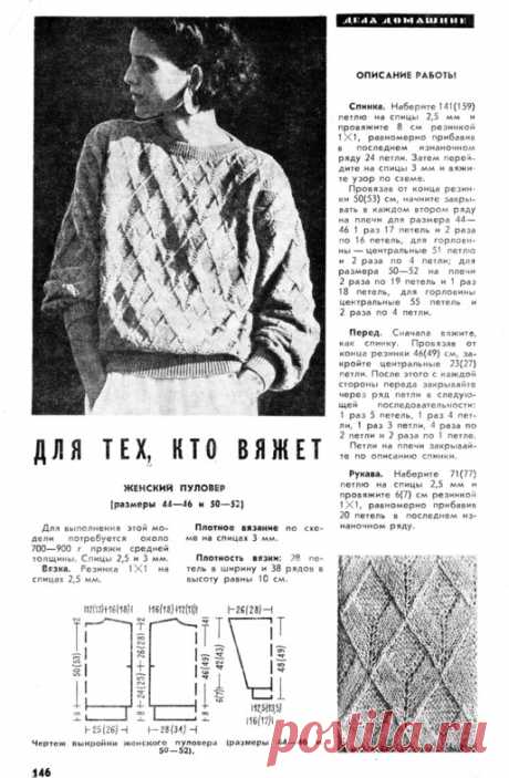 вязание из старых журналов "Наука и жизнь" - marfushka33 - Photo.Qip.ru / id: vax