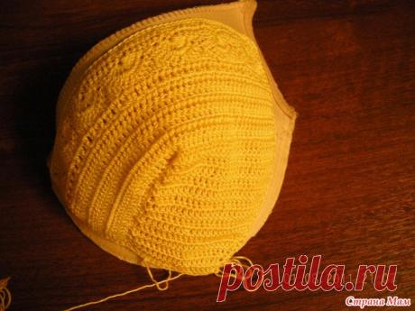 !!!! МК по обвязыванию чашечки для купальника - Вязание - Страна Мам