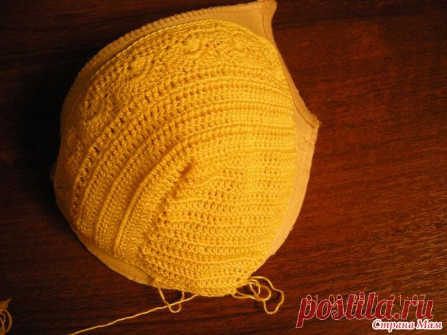 !!!! МК по обвязыванию чашечки для купальника - Вязание - Страна Мам