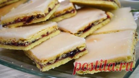 Родные просят Готовить ПОЧАЩЕ! Легко! Всего то нужно немного варенья, муки и ... Печенье готово!