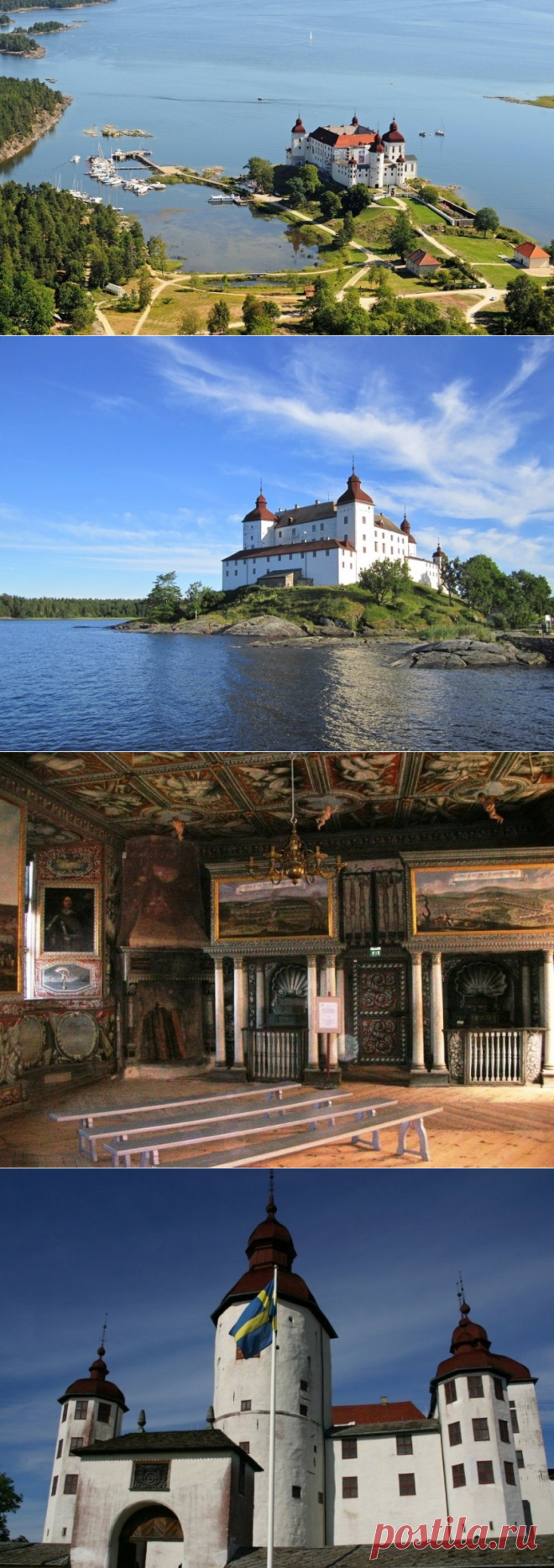 Замок Леке в Вестра-Гёталанде (Швеция)