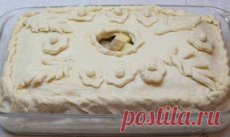 Узбекский курник — царь пирогов! Понадобятся самые простые продукты… — Копилочка полезных советов