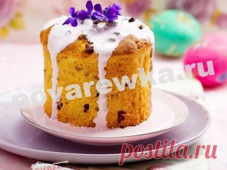 Творожный кулич на Пасху: пошаговый рецепт в духовке с фото