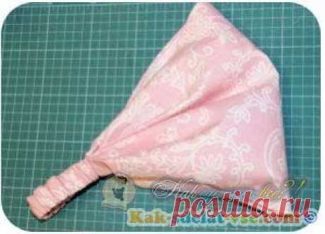 Как сделать бандану? Детская бандана. Полная инструкция.