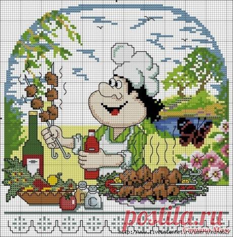 Вышивки для кухни. 10 cхем 









Источник
