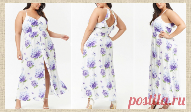Летние сарафаны и платья для полных -много схем и выкроек | МНЕ ИНТЕРЕСНО | Яндекс Дзен