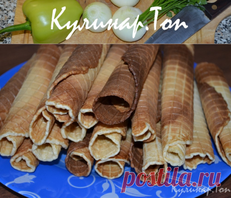 Вафли на кефире ✾ Кулинар.Топ