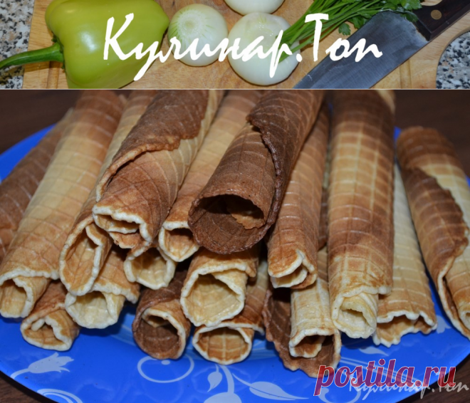 Вафли на кефире ✾ Кулинар.Топ