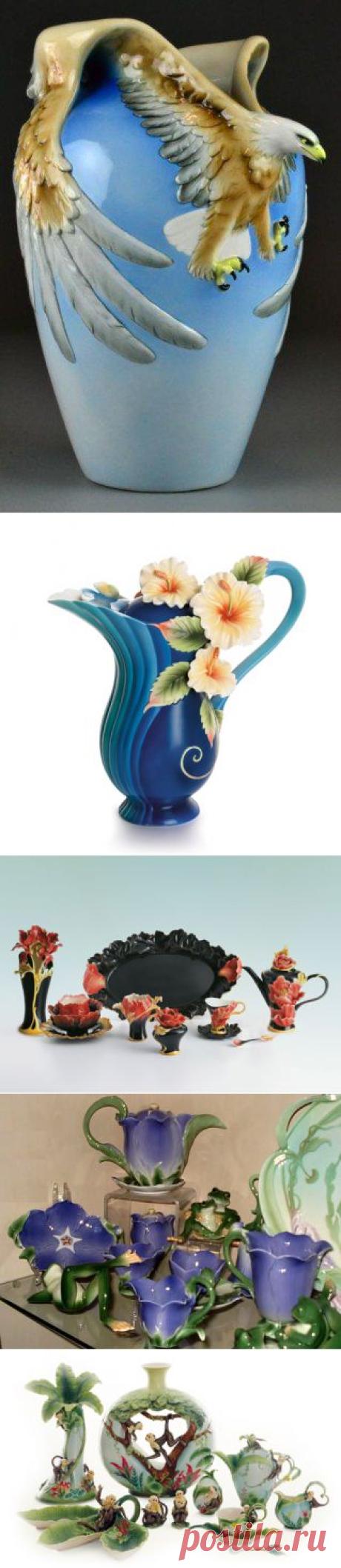 Изысканные фарфоровые изделия компании “FRANZ Porcelain”. | Наслаждение творчеством