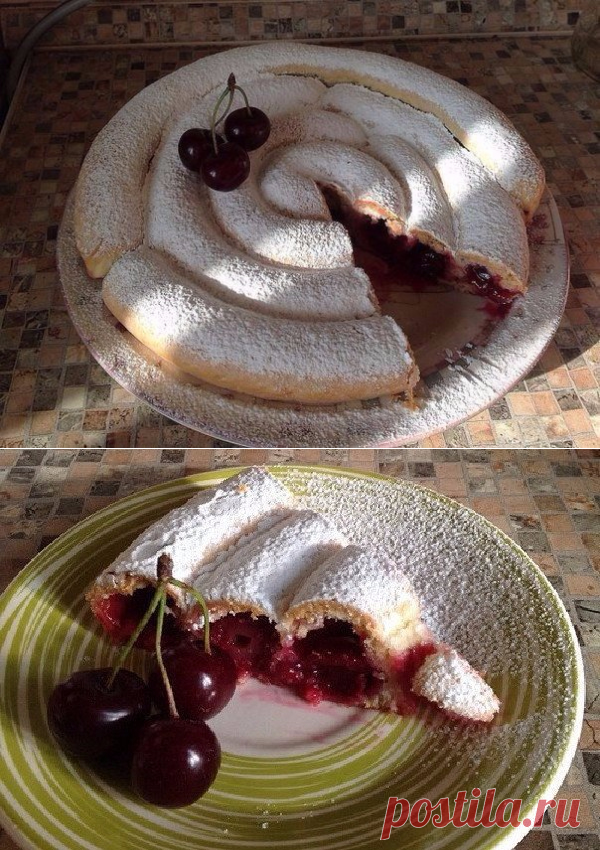 Вишневый пирог 