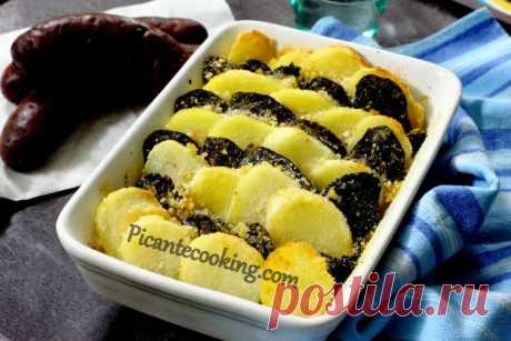 Запеканка из кровянки и картофеля | Picantecooking
