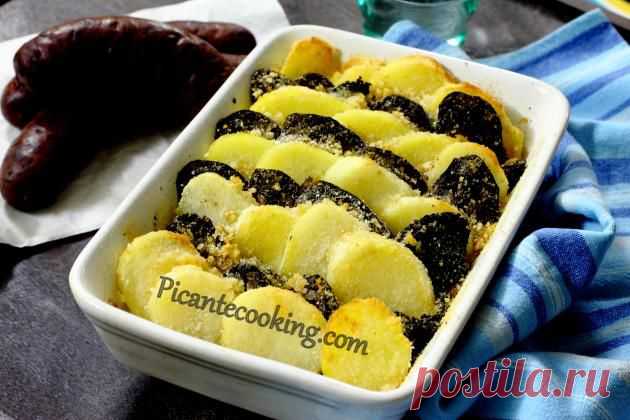 Запеканка из кровянки и картофеля | Picantecooking