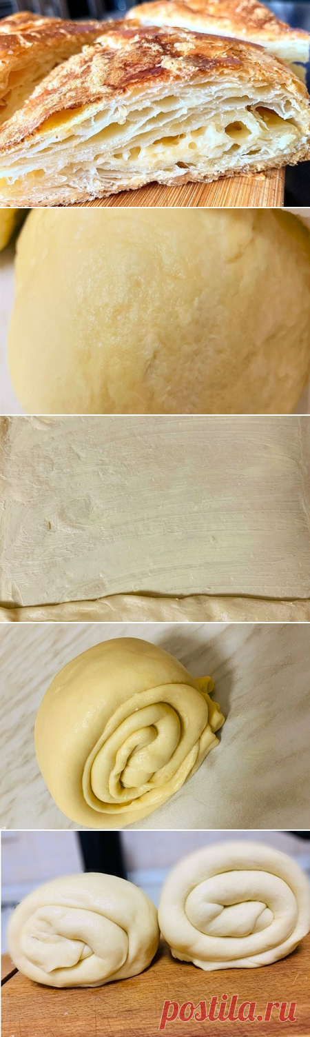 Слоеное тесто для хачапури
Огромное количество тонких слоев вкуснейшего теста! Фирменный рецепт слоеного теста моей мамы, которому больше 25 лет. Очень советую! Отлично выручает, если сделать 2 — 3 порции сразу и заморозить впрок.