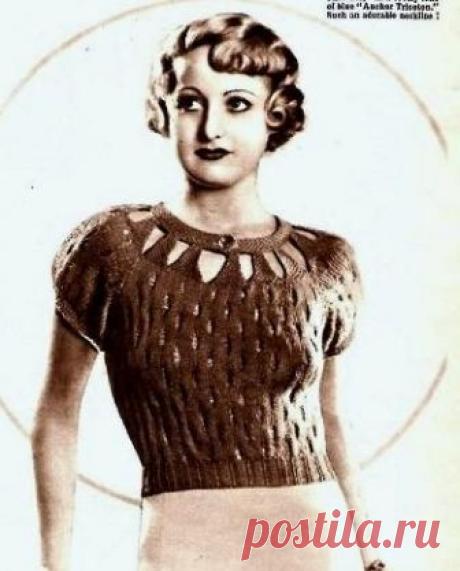Ретро - настроение. Вязание, 1930-е... - Ярмарка Мастеров - ручная работа, handmade
