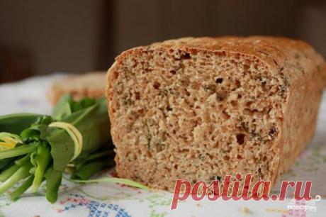 Хлеб с отрубями(5 цельнозерновой, корочка средняя, вес  750, 1 ст. л . соли,2 ч.л. сахара,200 гр ржаных отрубей) +