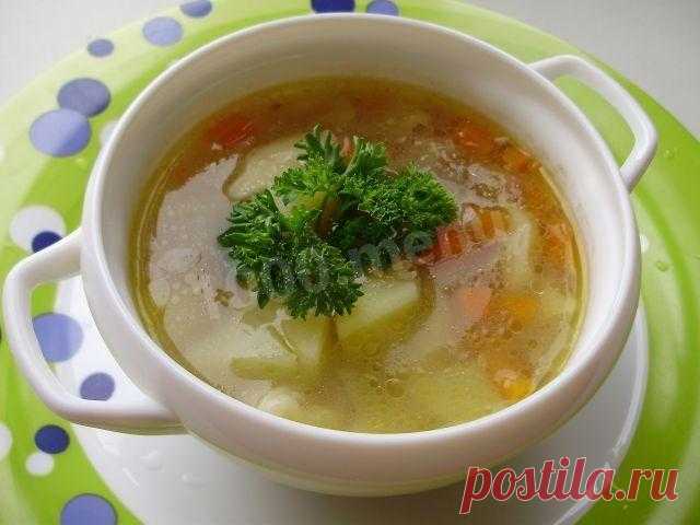 Суп с гречкой и галушками постный рецепт с фото пошагово - 1000.menu