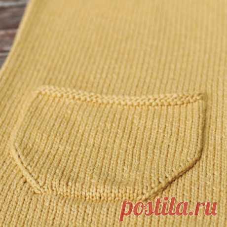 Карманы СПИЦАМИ