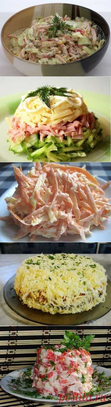 Подборка 10 самых вкусных салатов! Забираем, что бы не потерять!