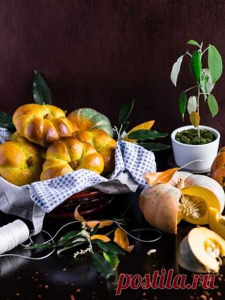 Тыквенные булочки