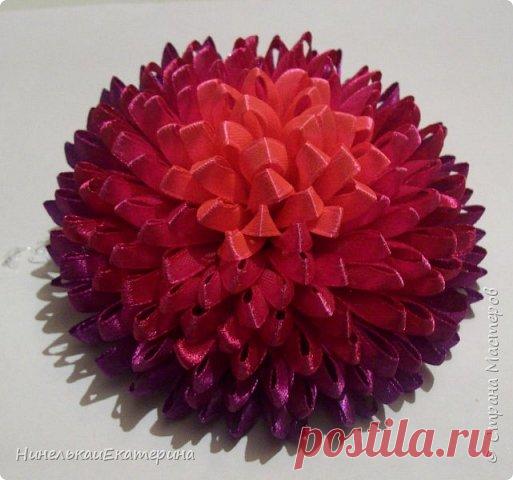 Пушистый цветок — Сделай сам, идеи для творчества - DIY Ideas