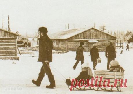 Первые дома Уренгоя